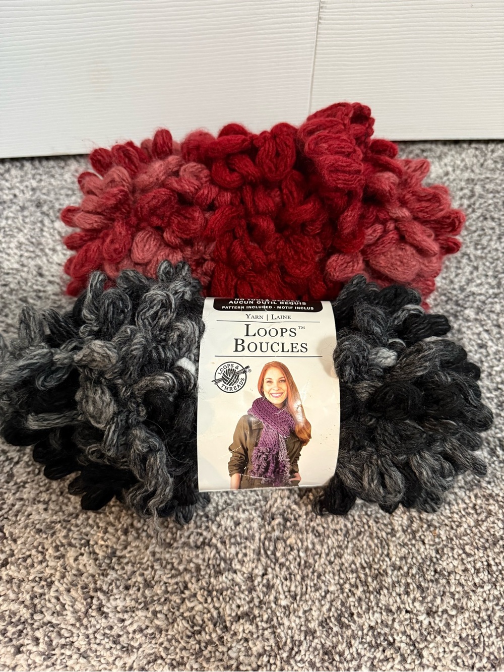 Loops By Lion Brand Yarn Bundle - 2 skeins